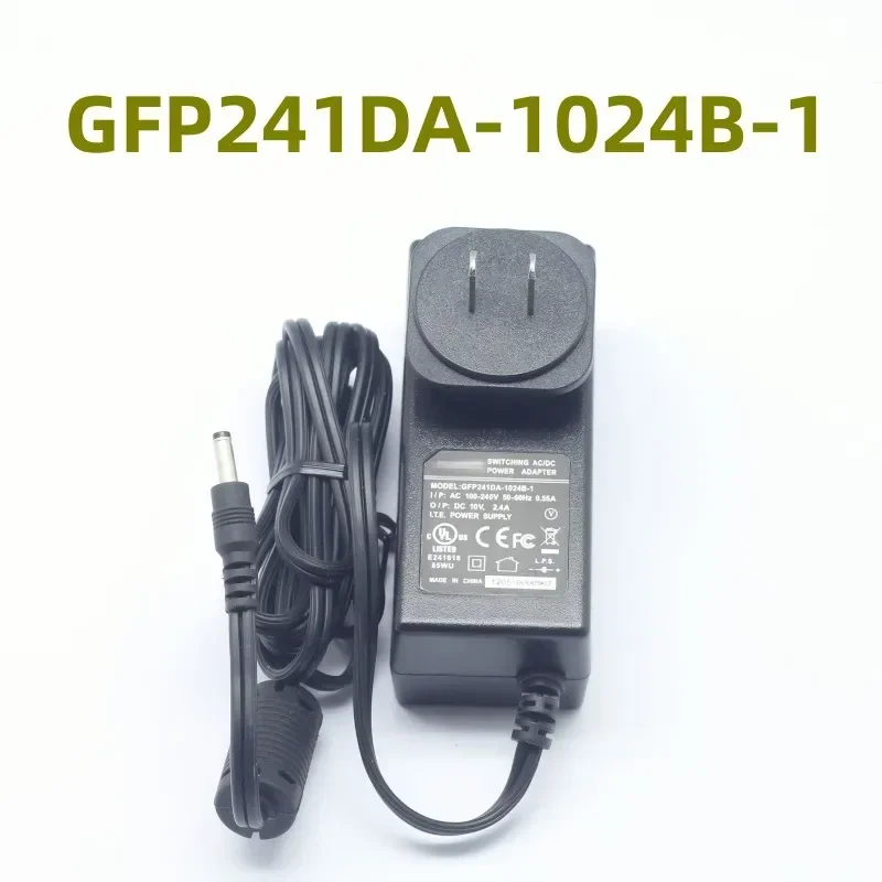 GFP241DA-1024B-1 DC 10V 2.4A External Diameter 4.0mm Power Adapter for Amplifier TV Sound Charger CD Player