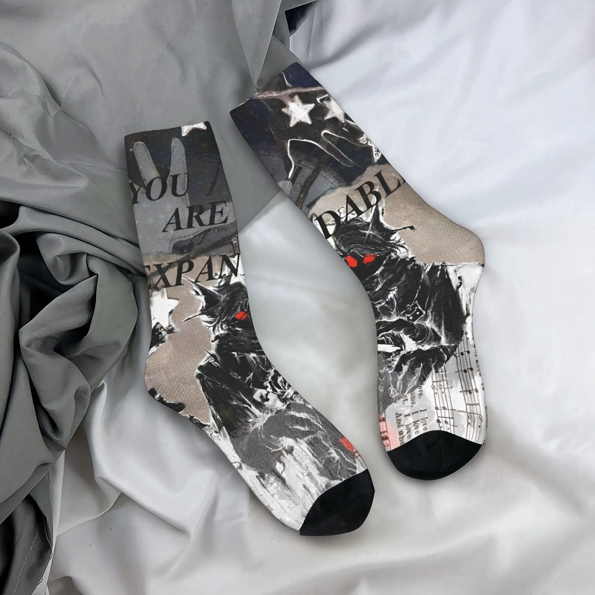 

Носки PRESSURE My Beloved, чулки на заказ, нескользящие носки для взрослых и мужчин, высококачественные осенние забавные уличные носки