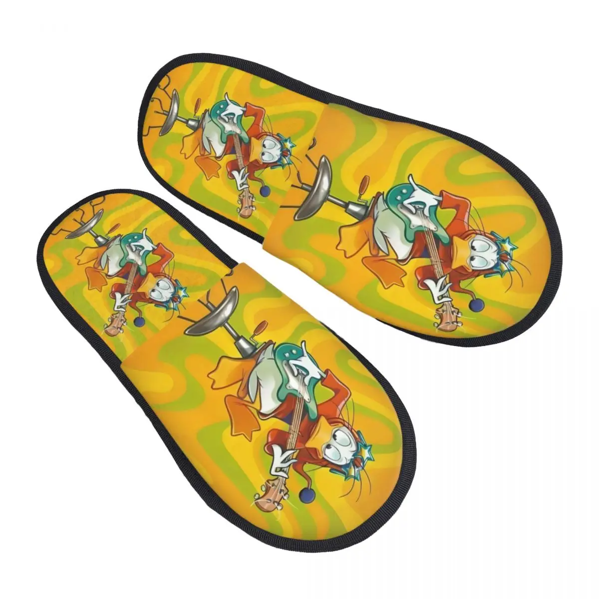 

Пользовательские аниме Дональд Дак гостевые тапочки для ванной комнаты женские милые домашние тапочки с героями мультфильмов