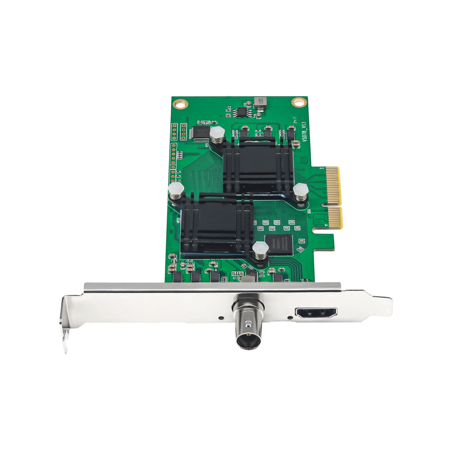ljc 2026 new 12G SDI 4k60 HDMI Input Video Capture PCIe Card Support Vmix OBS Streaming Win10 Linux Box UC4K60HS