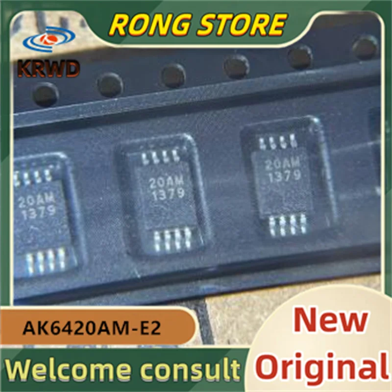 

5 шт. 20AM новые и оригинальные AK6420AM-E2 AK6420AM AK6420 SSOP-8