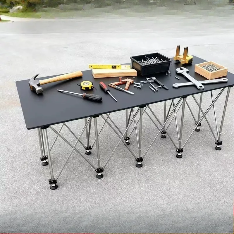 Spider Leg Workbench Woodworking Telescopic Console Stainless Steel Multifunctional Bracket Foldable Tile Support Shelf