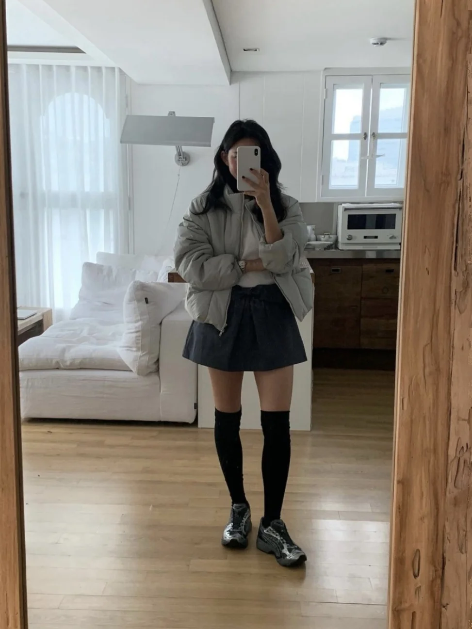 Lowclas * ic الشتاء Thiened الأبيض Du أسفل Jaet المرأة ort معطف دافئ Sli الوقوف طوق معطف مبطّن Fem ملابس خارجية