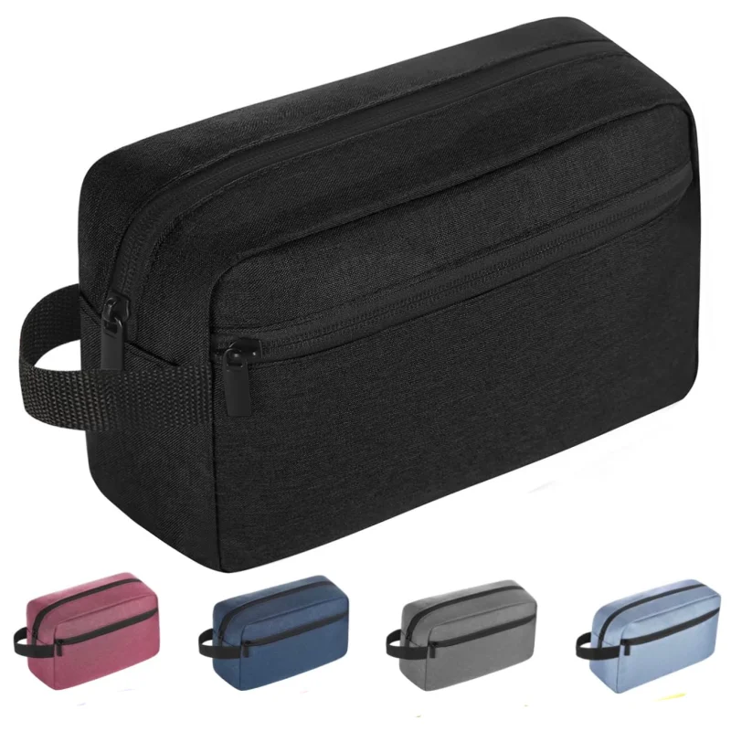 

Travel Toiletry Bag for Women Oxford Makeup Organizer Portable Travel Cosmetic Box Waterproof Makeup Pouch Beauty Case