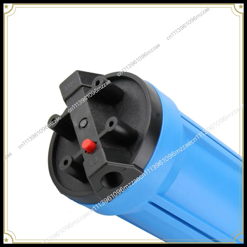 20 Inch Blue Water Purifier Filter Bottle Pure Water Machine 4 Minutes 6 Minutes 1 Inch Commercial Water Vending Machine Front