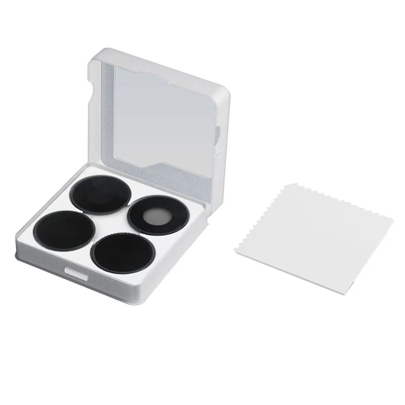 N91R-For DJI Action 6 Filter Kit With CPL Polarizing Filter Set Including ND8, ND16, ND32 Lens Protectors For Outdoor Video