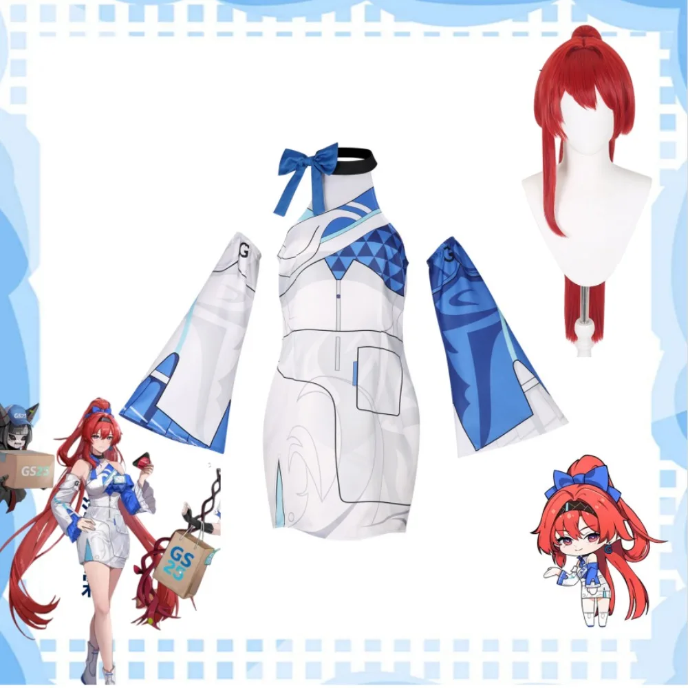 

Wuthering Waves Yinlin Cosplay Costume GS25 Game Collaboration Dress Wig Set Halloween Performance Anime Convention Costume