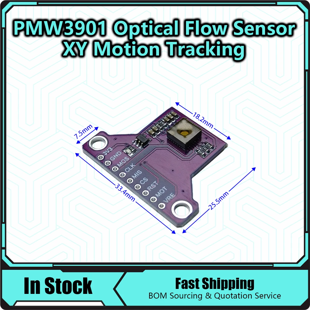 PMW3901 Optical Flow Sensor Module Optical Current Sensor PMW 3901 Light Flow XY Translation CJMCU-3901 1pcs