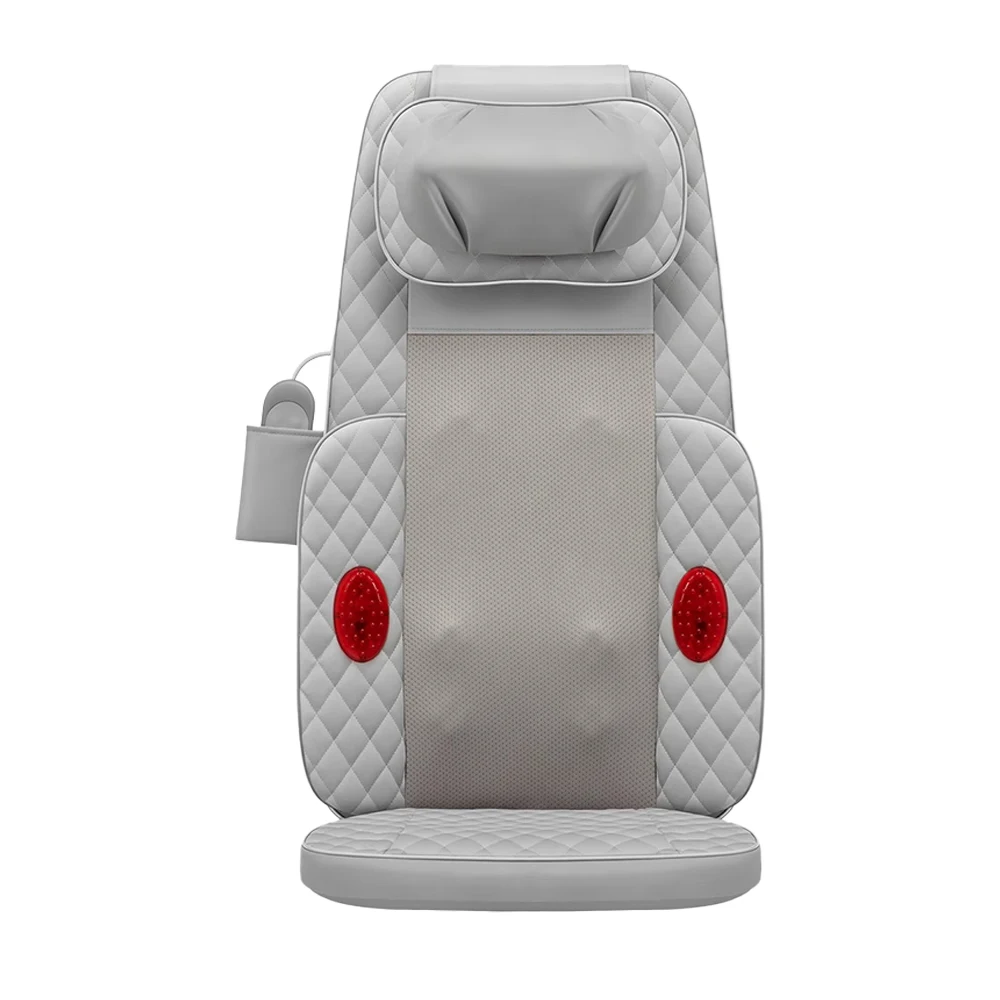 

Красный свет 3D разминающая массажная подушка шиацу всего тела для домашнего использования облегчение боли в спине