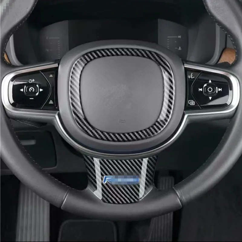 Car Steering Wheel Trim Decoration Cover Sticker for Volvo XC90 S90 XC60 Accessories 2017 2018 2019 2020 2021 2022 2023 2024