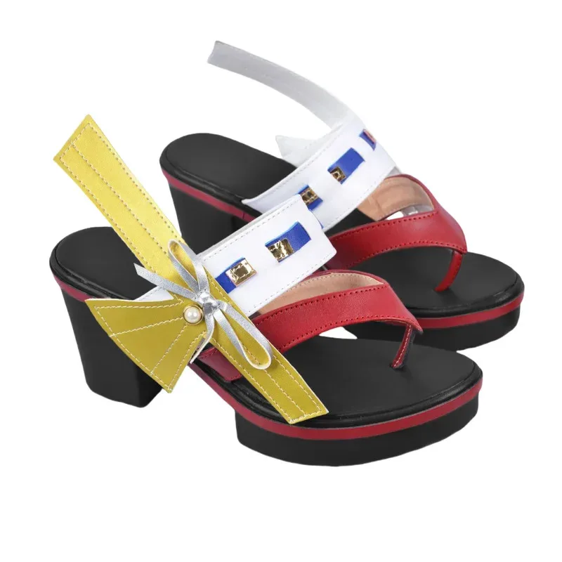 

Game Genshin Impact Yae Miko Cosplay Shoes Anime Halloween for Woman Men