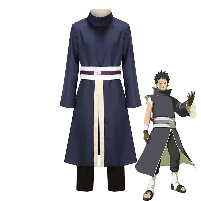 Anime Uchiha Obito Cosplay Uomo Donna Kimono Abiti Vestito di Carnevale di Halloween Costume di Halloween MN11