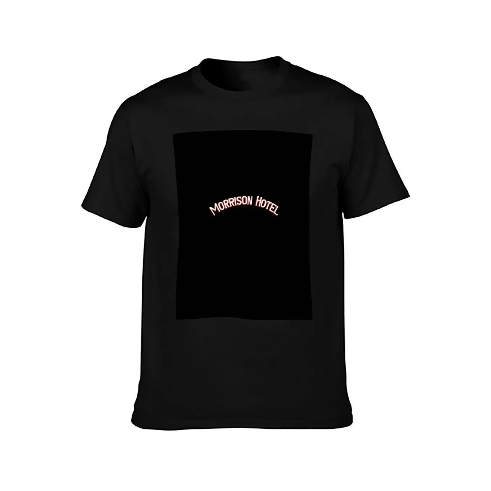 HIGH QUALITY] The Doors Morrison Hotel T-Shirt Minimalist Plain Crew Neck T-Shirt
