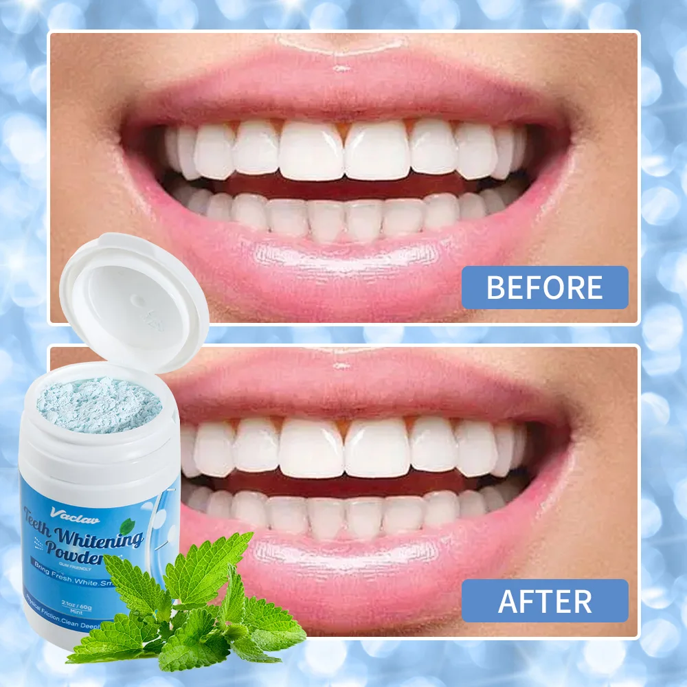 60g Vaclav Toothpaste Power Refreshing Mint Flavor Fluoride-Free Whitening Toothpaste Alternative  Vegan  Freshens Breath