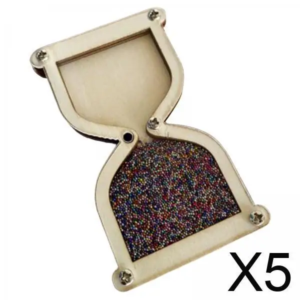 

Детская развивающая доска Монтессори с деревянными песочными часами для сенсорной тренировки и развития когнитивных способностей