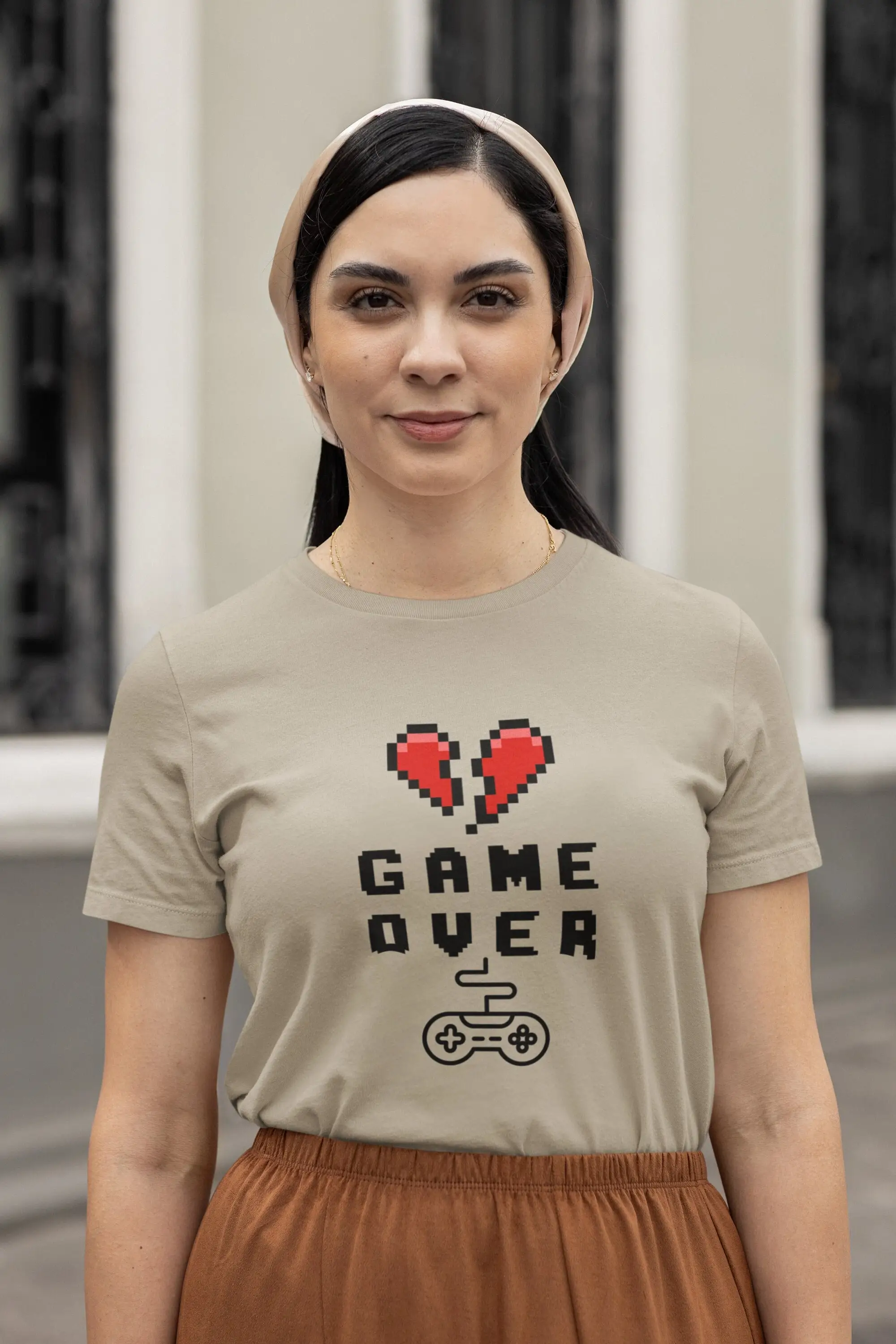 Broken Heart Game Over Design Retro Gamer Style Show Your Love Wounds In 8 Bit Fashion Perfect For Gamers And Geeks