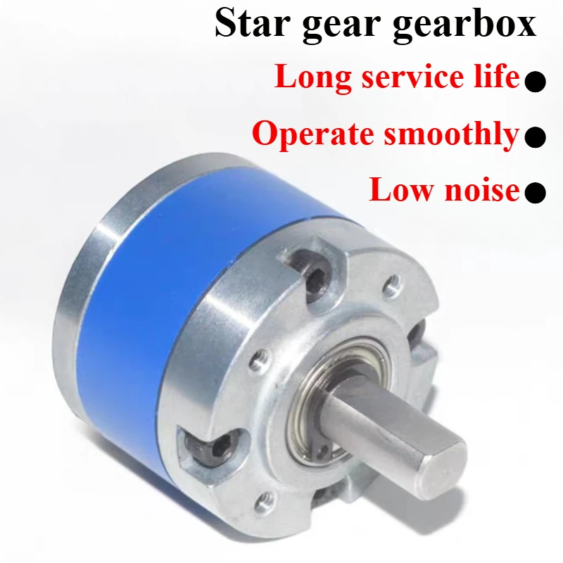 1 Uds. Adecuado para motor 550/555/545 36mm reductor de engranaje planetario totalmente metálico modelo de coche robot reductor caja de cambios de alto torque