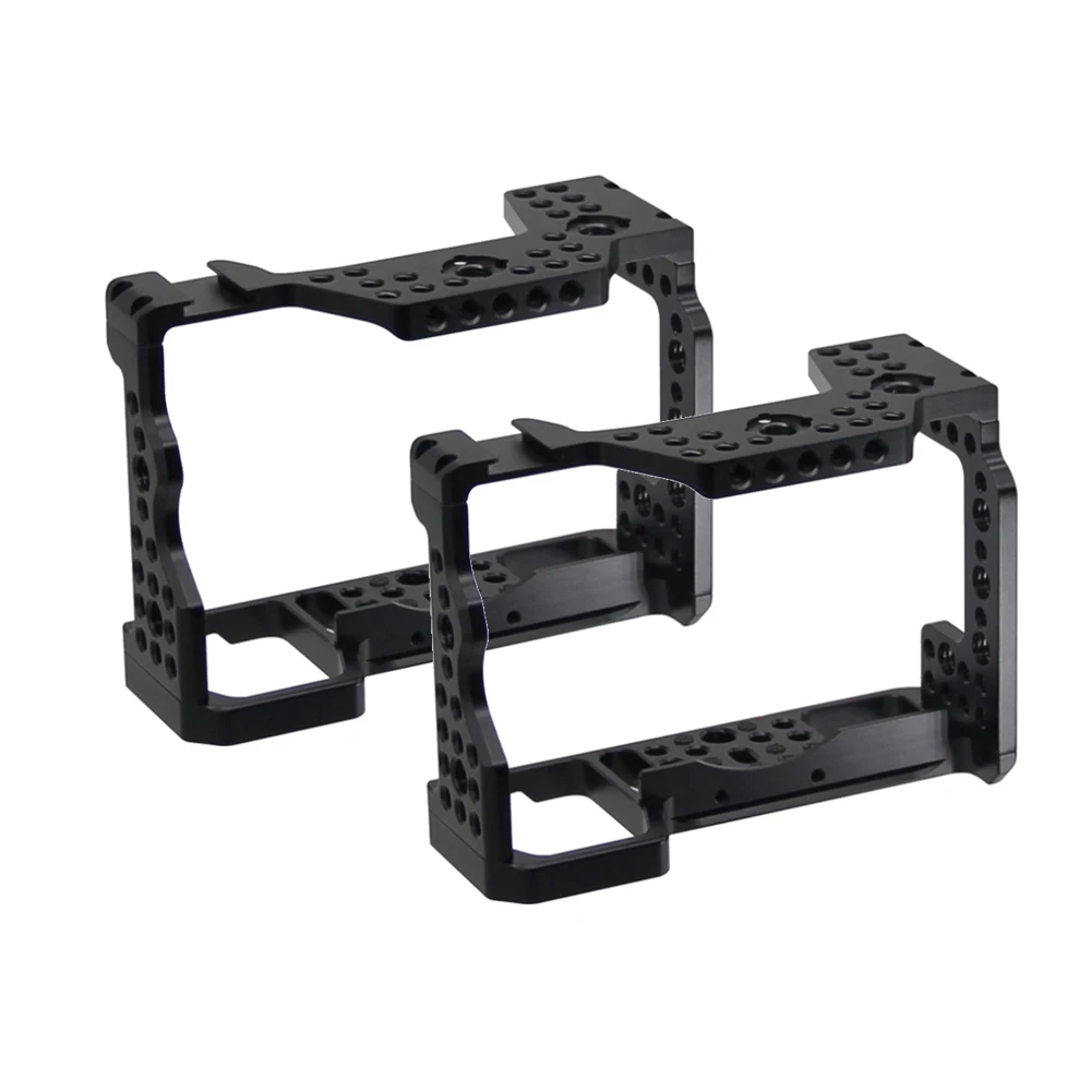 Gabbia per fotocamera dslr rig in alluminio 7075 con lavorazione CNC personalizzata gabbia per telecamera per riprese di protezione cnc