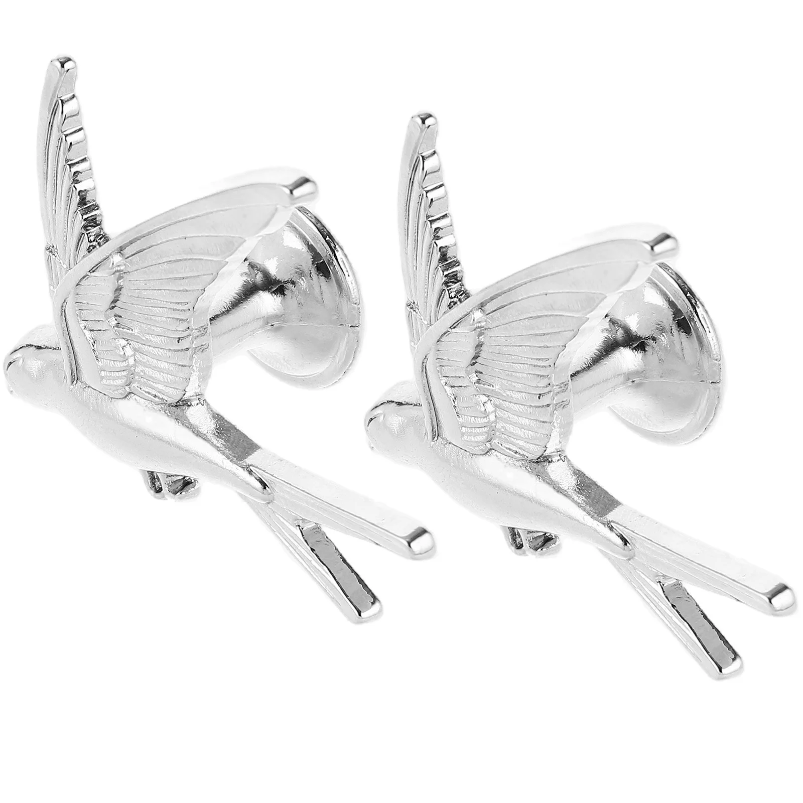 

2Pcs Cabinet Handles Bird Drawer Knobs Decorative Metal Pulls Zinc Alloy Anti Corrosion for Kitchen Bathroom Furniture