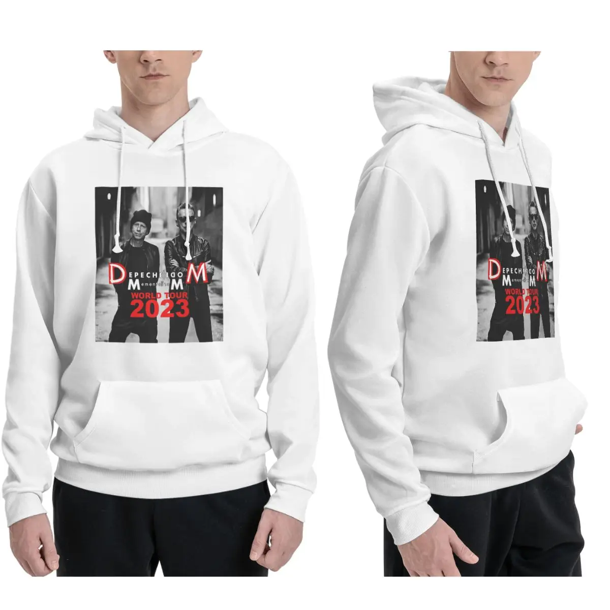 

2023 Depeche Muddee Mori One и 23, толстовки для мужчин и женщин, повседневные пуловеры, толстовки в стиле Харадзюку с длинными рукавами и капюшоном, осень-зима