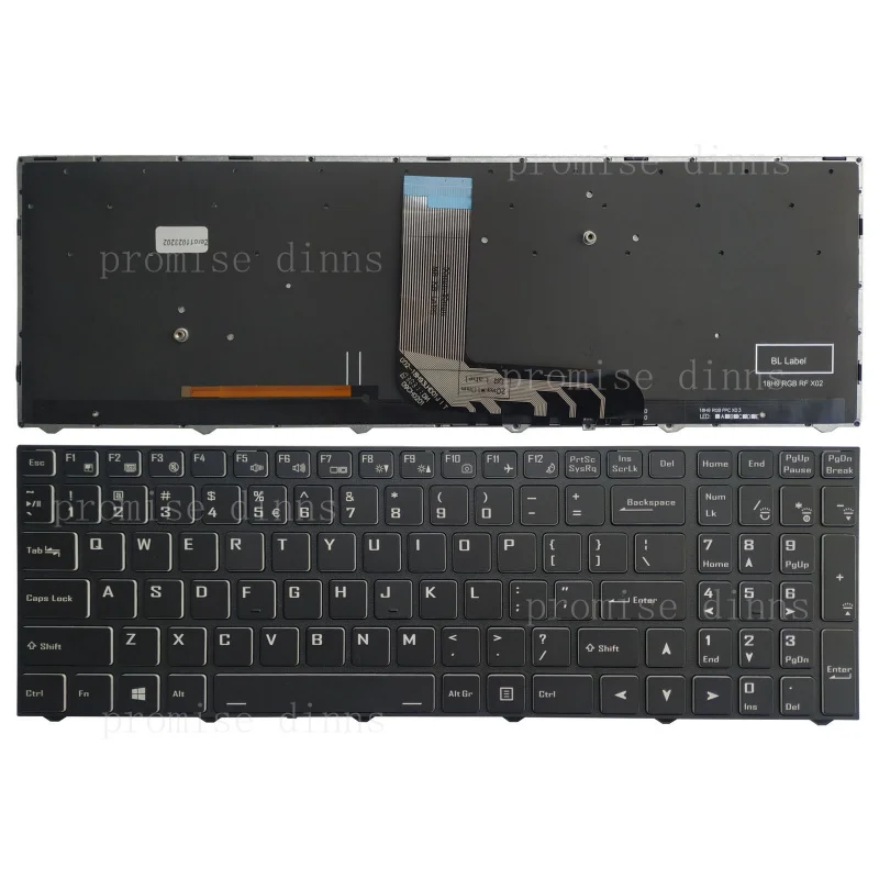 M  Backlight US Keyboard for Gigabyte G5KC G5 MD GD G7 MD GD G7KC 6-80-N15Z0 N815Z0