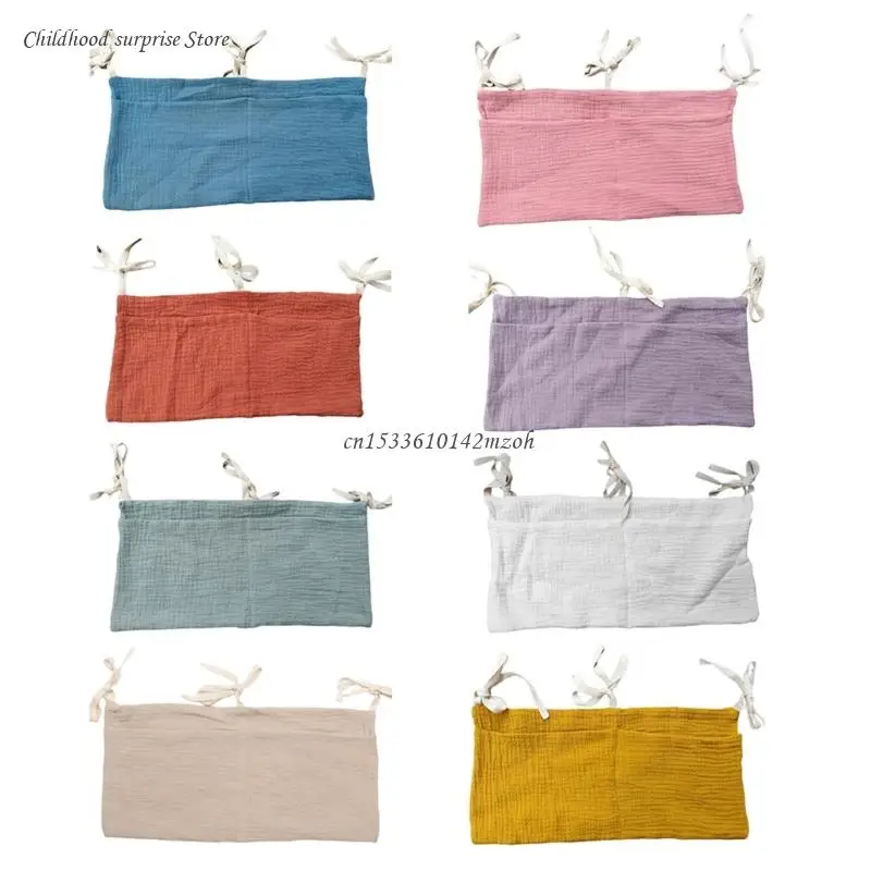 Baby Bedside Storage Bag Easy to Hanging on the Crib's Bed’s Changing Table Dropship