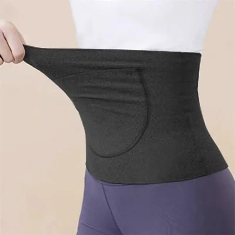 Prevent Cold Waist Belt Wear Elastic Thermal Waist Support Cloth High Elastic Kneepad High Elastic Waist Belt Thermal Warmer