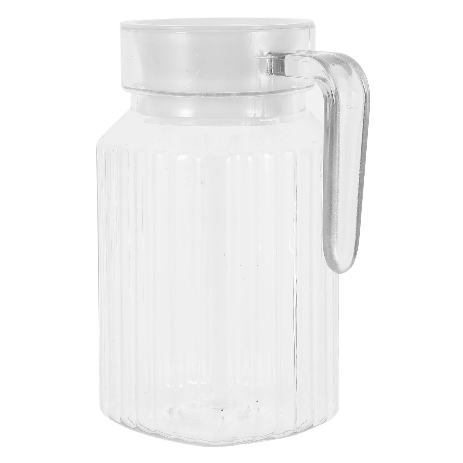 500Ml Plastic Pitcher With Lid Clear Juice Jug Leakproof Beverage Container For Home Bar Fridge Use Cold Drinks Water Carafe