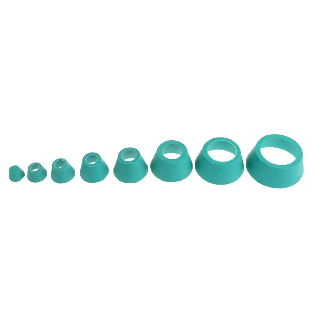 Premium Rubber Stopper Tapered Filter Cone Adapter Set for Reducing Glass Stem Risks in Lab Filtration