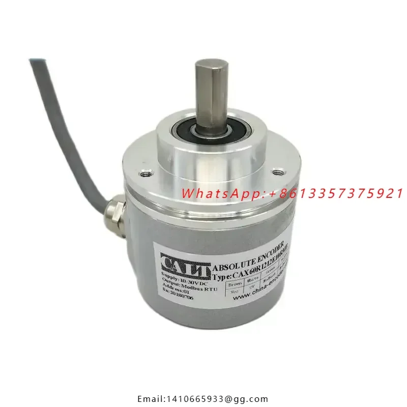 CAX60R1212E10RMB 4096 Magnetic encoder 12 bit each lap Modbus RTU multiturn rotary encoder CAX60R1212E10RMB