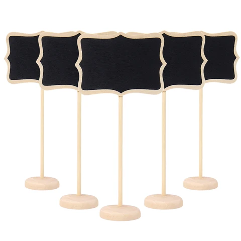 Мини-доска для свадьбы, деревянная доска, надпись, этикетки для еды, фуршет, украшение стола на свадьбу, день рождения, вечеринку, карточка с указанием места топ 10 свадебные знаки - №5