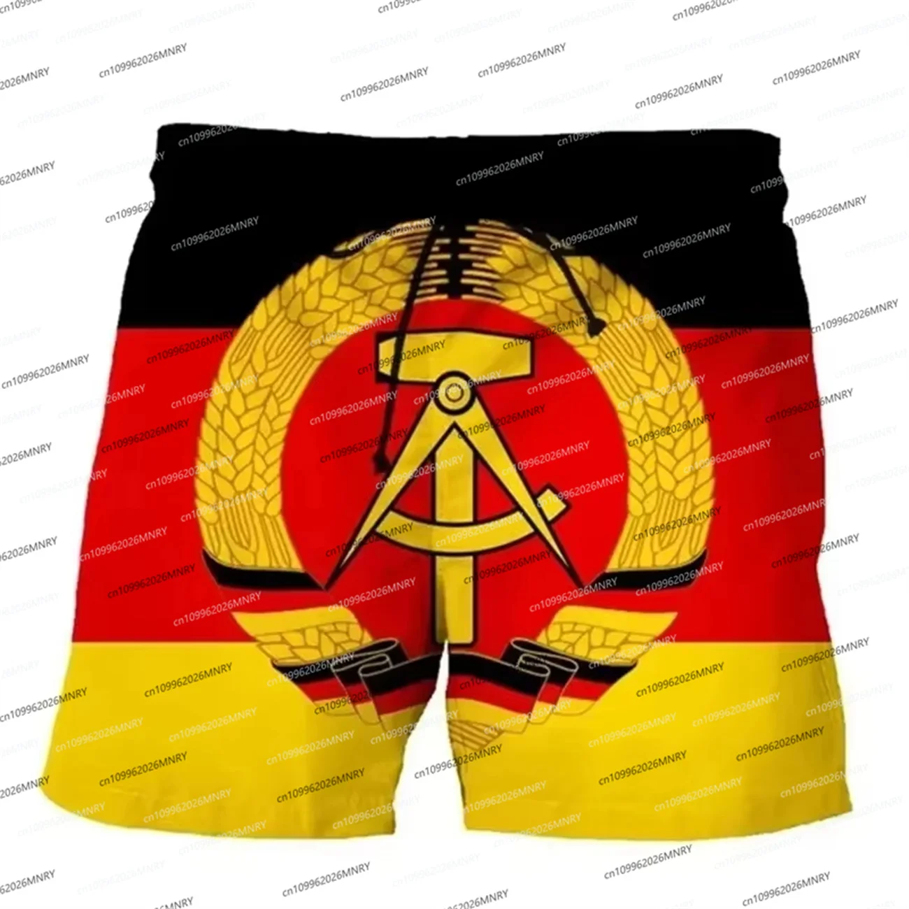 3D Printing Of The German National Emblem Flag Men Shorts Beach Shorts Men Swimsuits Wear Women Swimsuit Kid Shorts Pants Y2k