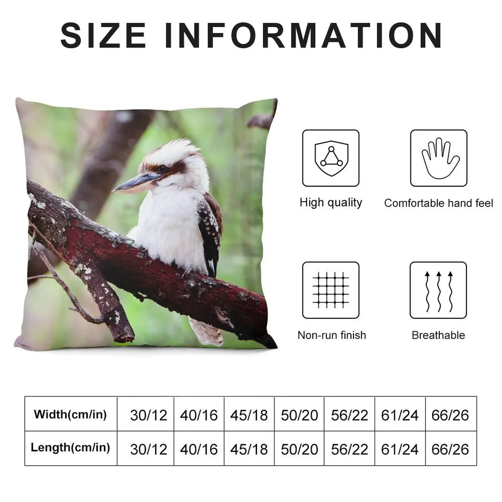 Australian Kookaburra Throw Pillow Pillow Case Christmas Decorative Cushions For Luxury Sofa New year pillow