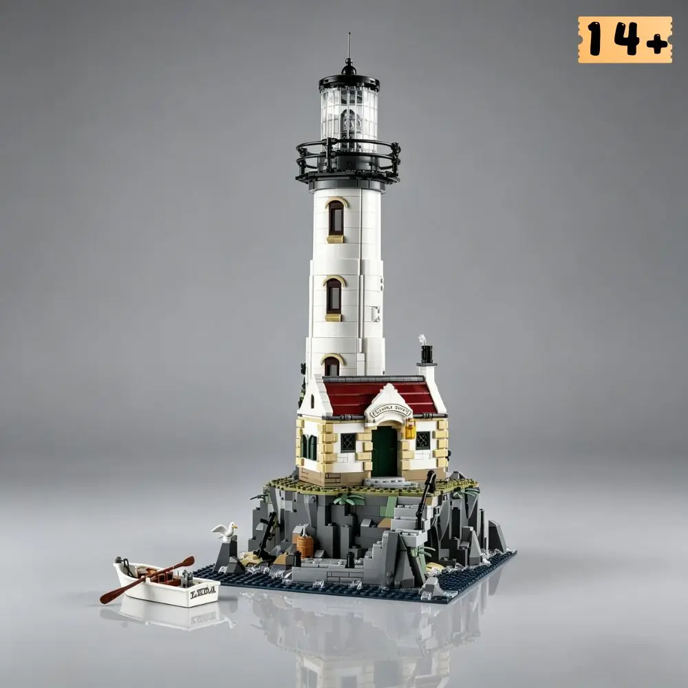 In Stock 2065pcs Technical Lighthouse DIY Educational Toy Assembled Building Blocks For Adults's Motorised Christmas Gifts view 3