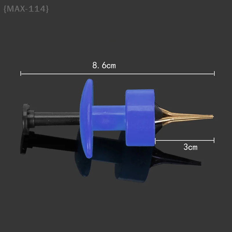 {MAX-114} 1개 전문가용 휴대용 경량 낚시 미끼 클립 - 지렁이 및 혈웅 미끼에 이상적
