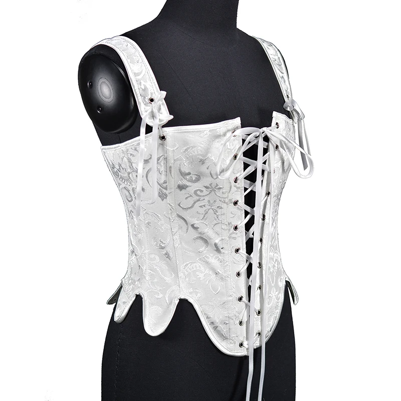 Vintage Elegant Embroidery Lace Halter Buister Tops Women French Designer Bandage Floral Corset To Wear Out Sexy Ladies Crop Top