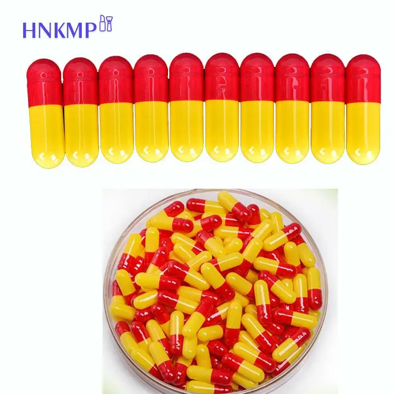 Wholesale Capsules 1000pcs! All Kinds Of Colored Empty Hard Gelatin Capsules Pill Vcaps Gel Halal Separated Box