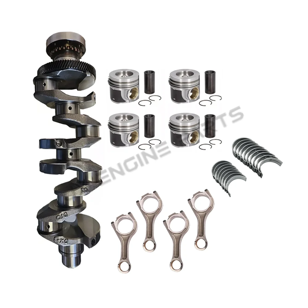 ConRod Crankshaft Main Bearing Engine Rebuild Kit Piston Ring Set For Jaguar Land Rover 2.0 Diesel 204DTA 204DTD 2.0T 2.0L AJ200