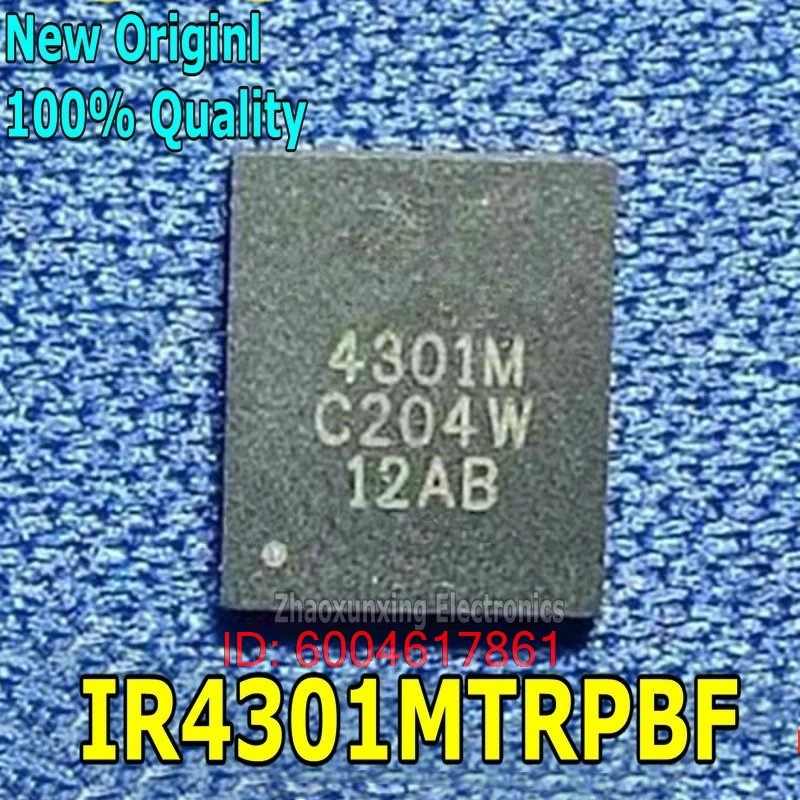 5~10PCS   New   IR4301MTRPBF    IR4301M    4301M  IR4301   QFN-22    Chipset