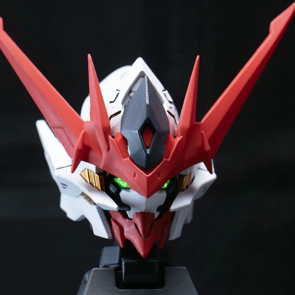 جديد مينيرفا هواية LINGXUZI رئيس نحت استبدال رئيس ل MG بارباتوس السماء المدافع الجمعية أطقم منمذجة لعبة GK نموذج ملحق هدية #2