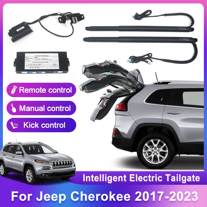 

For Jeep Cherokee 2017-2023 control of the trunk electric tailgate car accessories automatic trunk opening drift drive power kit