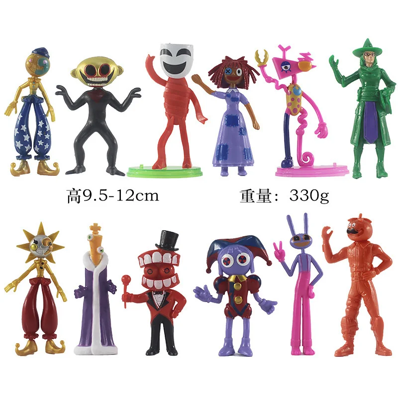 Pomni Figures Toys Digital Circus Jax Caine Juguetes  Raghata Gangle Kinger Action Figures Novelty Kids Toys Navidad Gifts