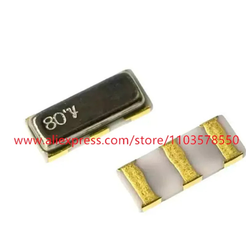 （10PCS）100% New Applicable to Land Rover KVM Screen Printing 80H 80Y 80* Car Remote Control Smart Key Crystal Oscillator 8MHZ