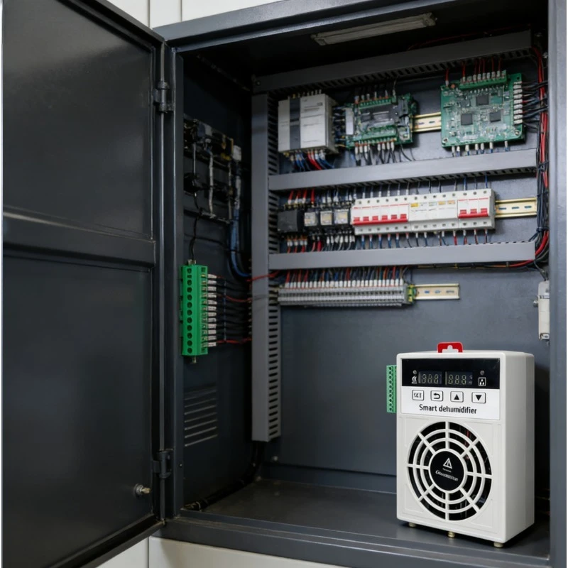 Mini Intelligent Dehumidifier Electric Cabinet for Industrial Distribution Box Semiconductor Cooling Technology