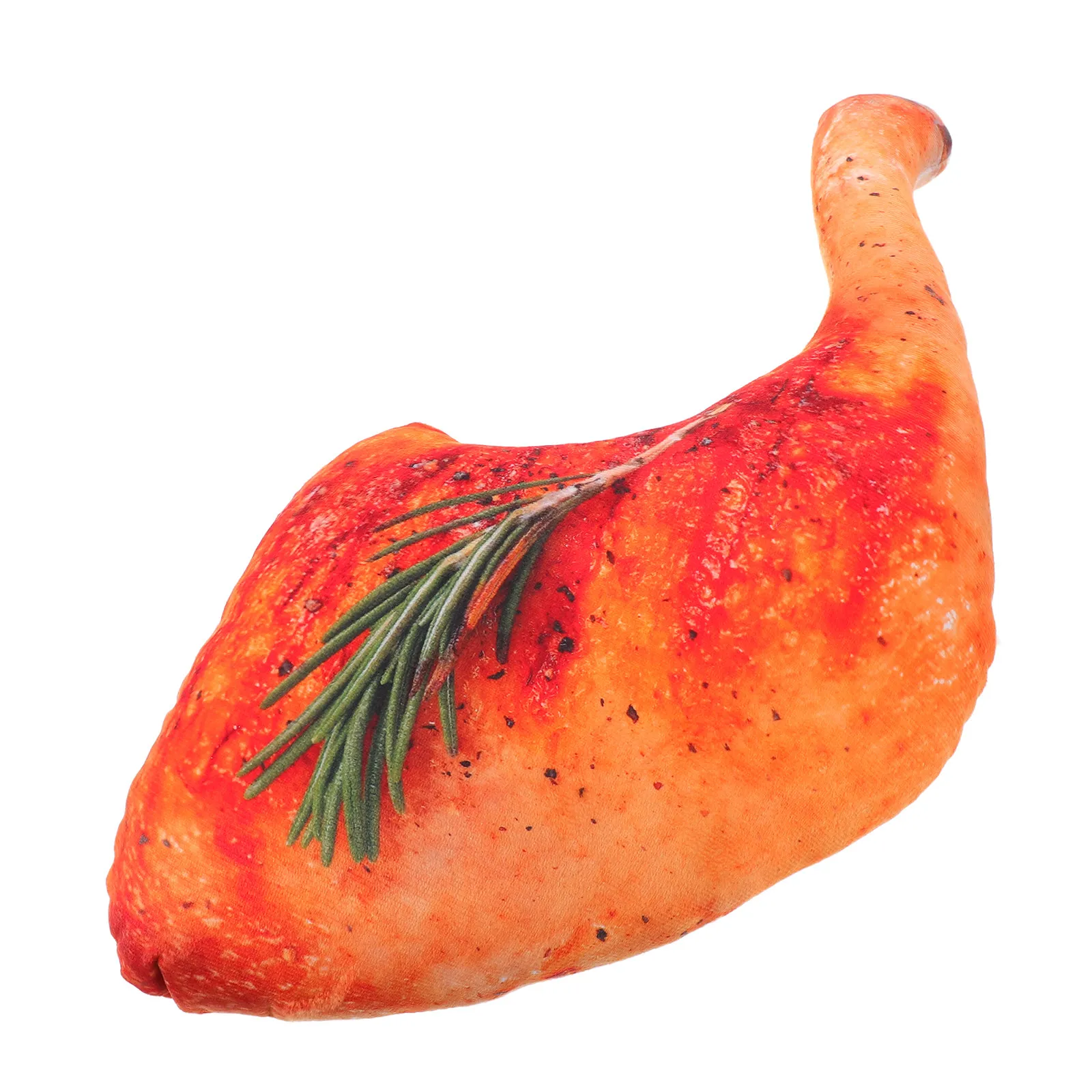 

Oversized Roasted Chicken Leg Pillow Funny Simulation Food Throw Cushion for Living Room Sofa Bedroom Carnival Novelty Decor
