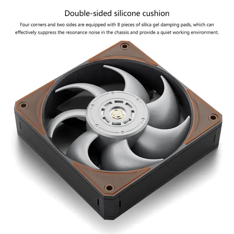

652F 12cm 3000RPM Variable Speed Chassis Cooling Fan For Industrial Equipment Energy Efficient Cooling Fan Heat Dissipation