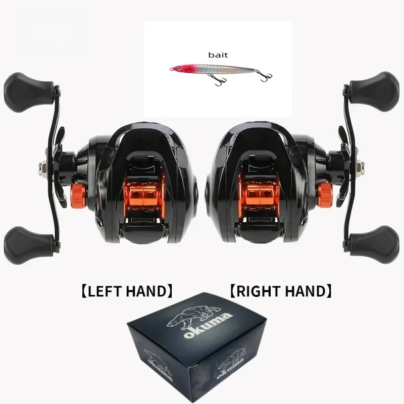 Okuma AS series new waterdrop lure 6.3.1 18+1BB waterdrop fishing wheel suitable for various water bodies