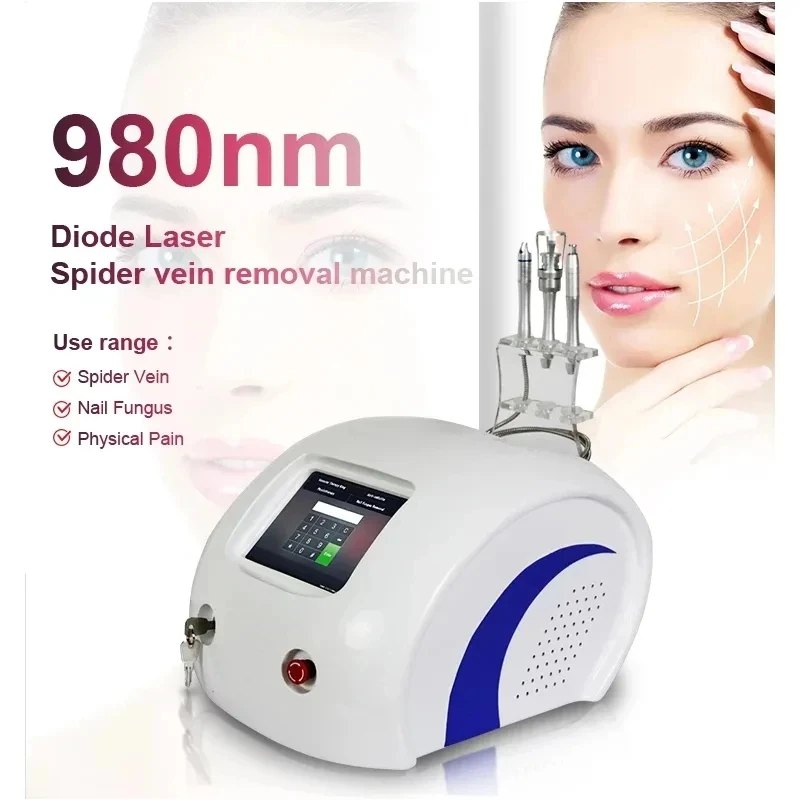 

980 nm diode Laser For Nail Fungus Treatment / Varicose Veins Physiotherapy Lipolisi 980nm Machine For Commercial 2023