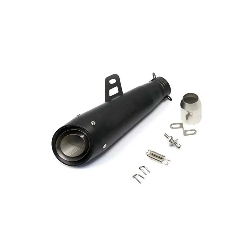 51mm Motorcycle Exhaust Muffler stainless steel Racing Sport Pit Dirt Bike For Suzuki GSR 600 R6 BWS 125 ER6N GY6 Z900