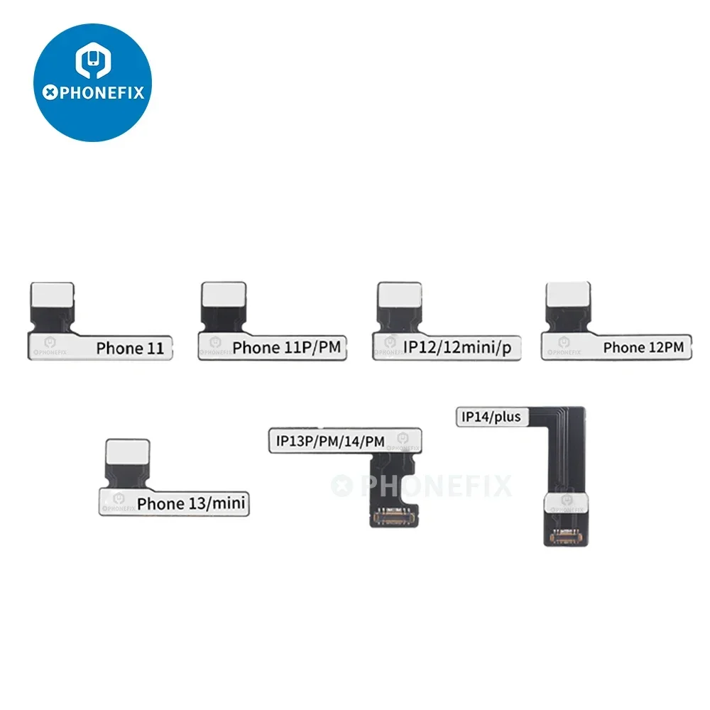 Phonef สายแพสำหรับซ่อมซ่อมซ่อมการตั้งค่าแบตเตอรี่สำหรับ iPhone 11 12 13 14 PRO MAX